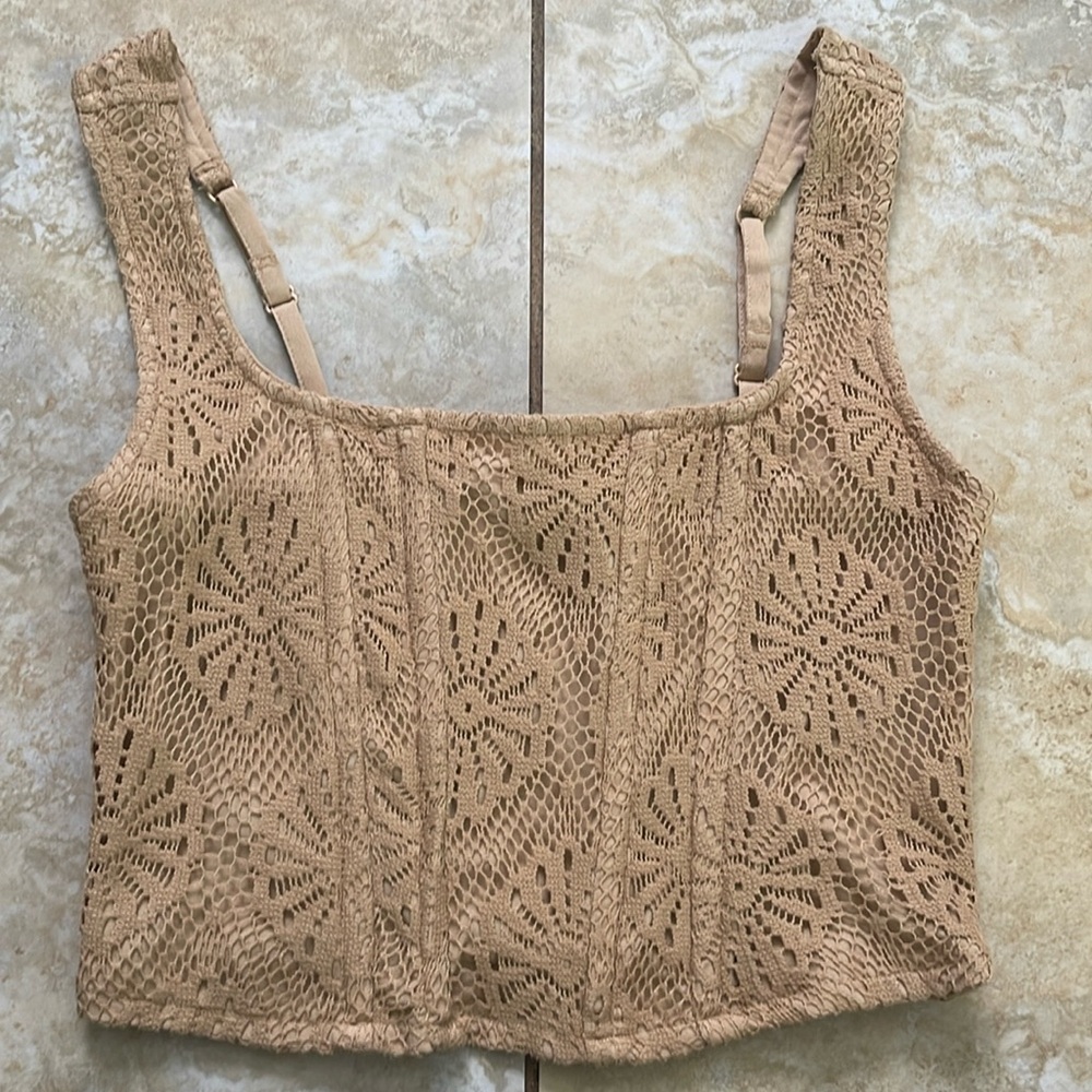 American Eagle Corset-Like Top